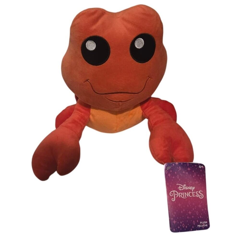 Disney The Little Mermaid Sebastian Plush Orange New with Tags